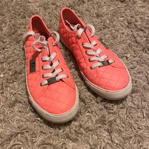 Guess neon pink shoes